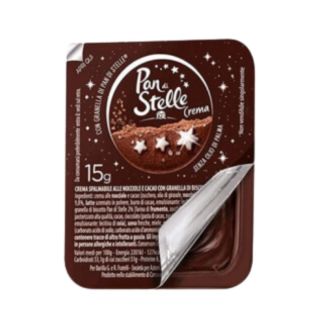 Włoski krem orzechowy z ciasteczkami 15 g - Pan di Stelle