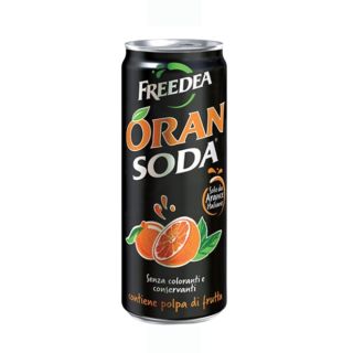 Włoski napój gazowany Oran Soda 330 ml - Freedea