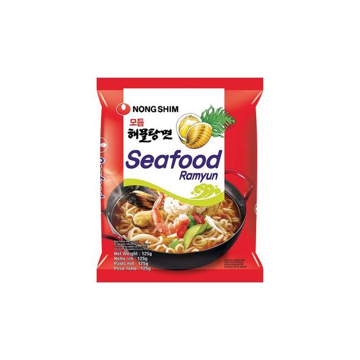 Zupka instant Seafood Ramyun 125g - Nong Shim main product photo