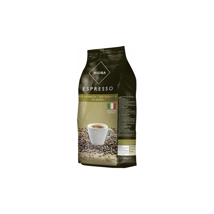 Kawa ziarnista mieszana Gold 1kg - Rioba main product photo