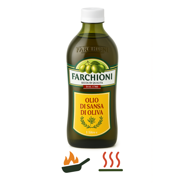 Oliwa z oliwek do smażenia plastikowa butelka Sansa 1l - Farchioni main product photo