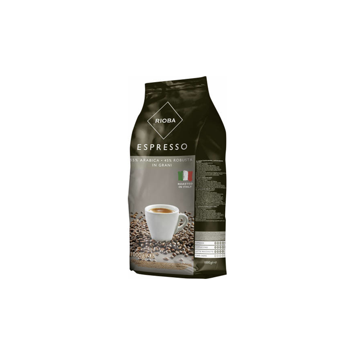 Kawa ziarnista Espresso Silver 1kg - Rioba main product photo
