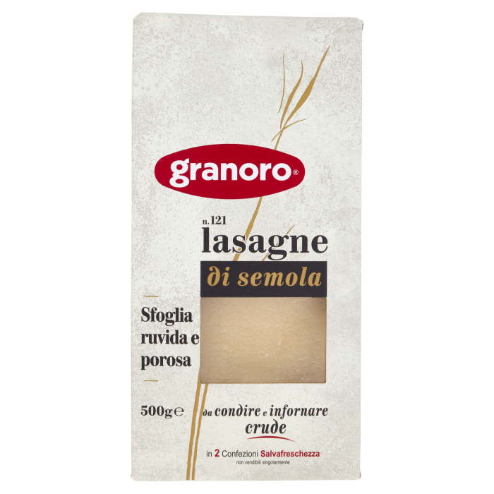 Makaron Lasagna Semola n. 121 500g - Granoro main product photo