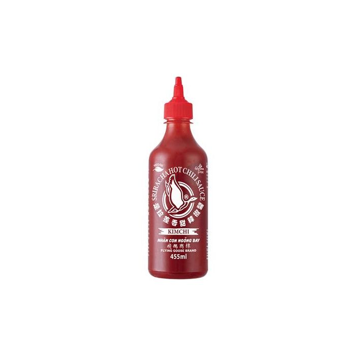 Sos chili Sriracha Kimchi (chilli 55%) 455ml - Flying Goose main product photo