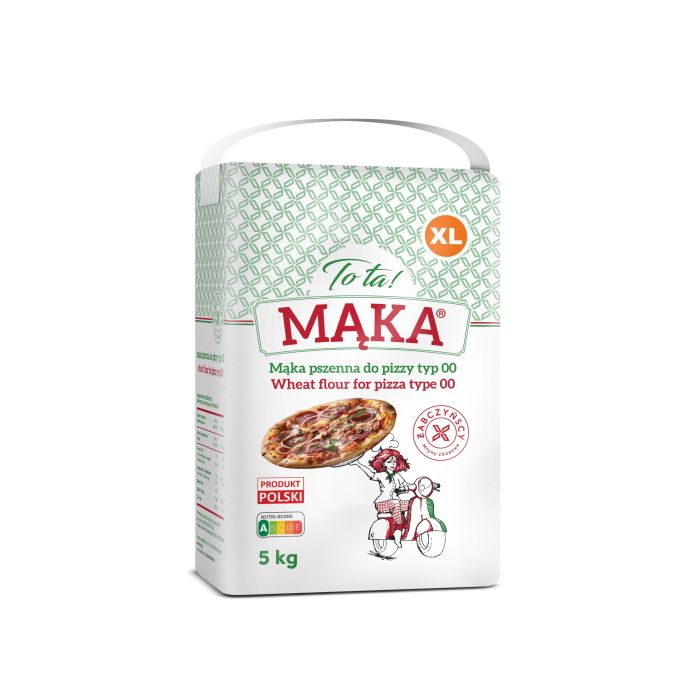 Mąka pszenna na pizze typ 00 5kg - Tota main product photo