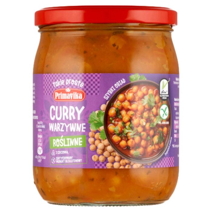 Curry warzywne roślinne 470g - Primavika main product photo