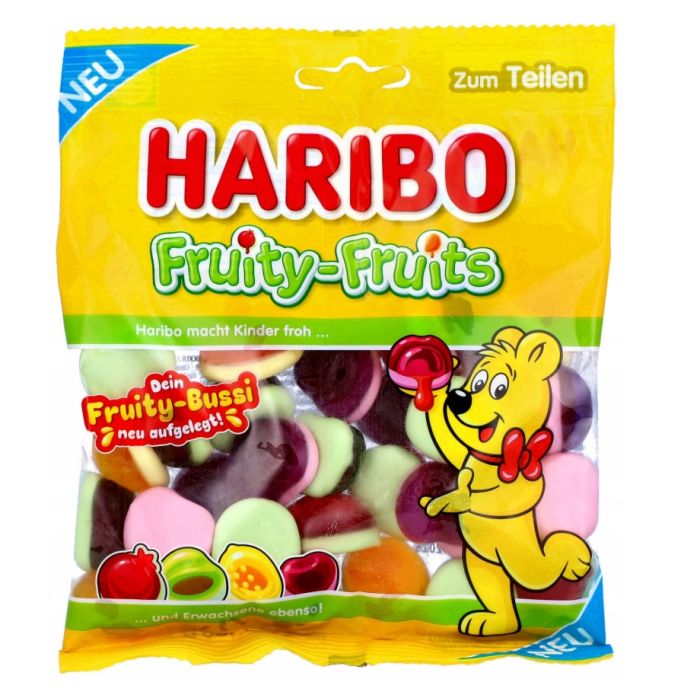 Żelki Fruity - Fruits słodko kwaśne 160g - Haribo main product photo