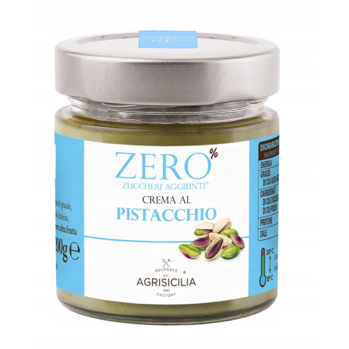 Krem pistacjowy Crema Pistacchio Zero 200g - Agrisicilia main product photo