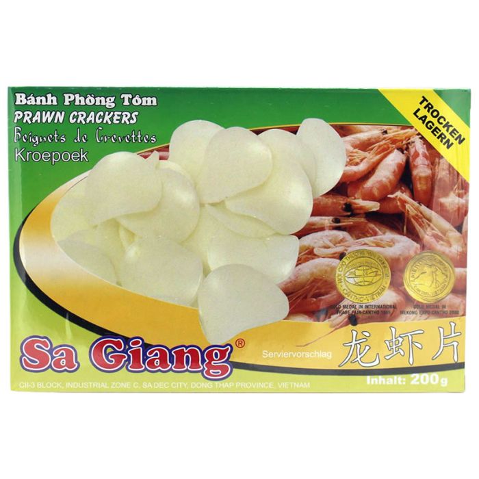 Chipsy krewetkowe Prawn Crackres 200g - Sa Giang main product photo