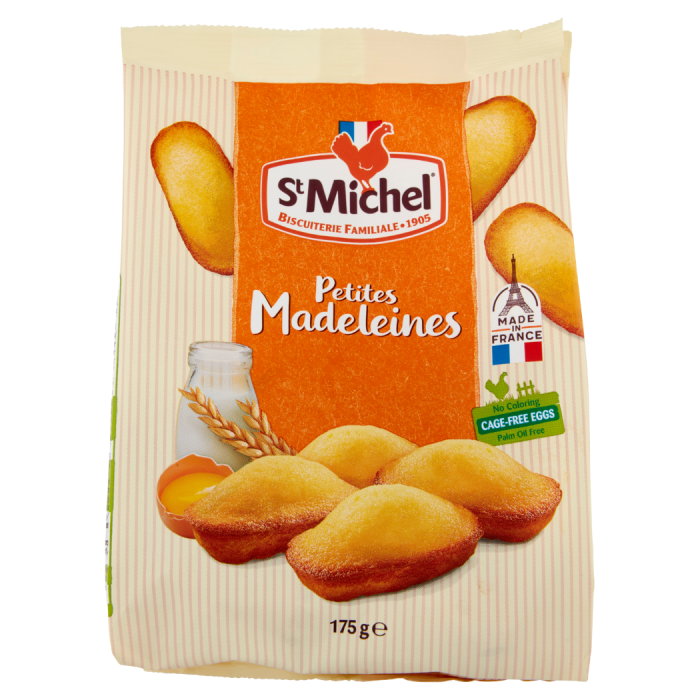 Ciasteczka mleczne Mini Madeleines 175g - St Michel main product photo