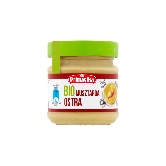 Musztarda ostra BIO 170g - Primavika main product photo