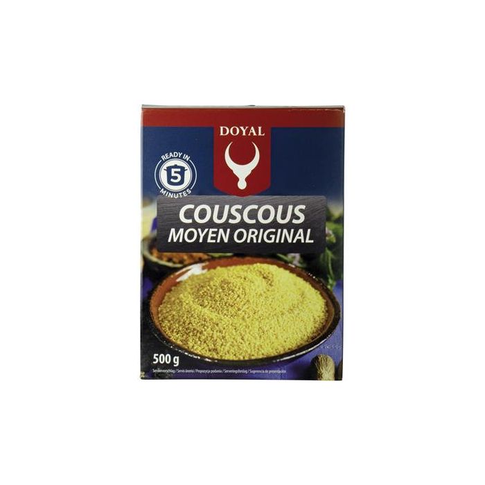 Kasza Kuskus Couscous Moyen Original 500g - Doyal main product photo