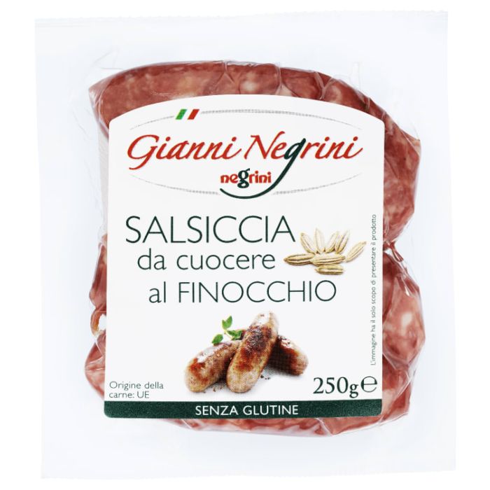 Kiełbasa salsiccia grill al binocchia 250g - Gianni Negrini main product photo