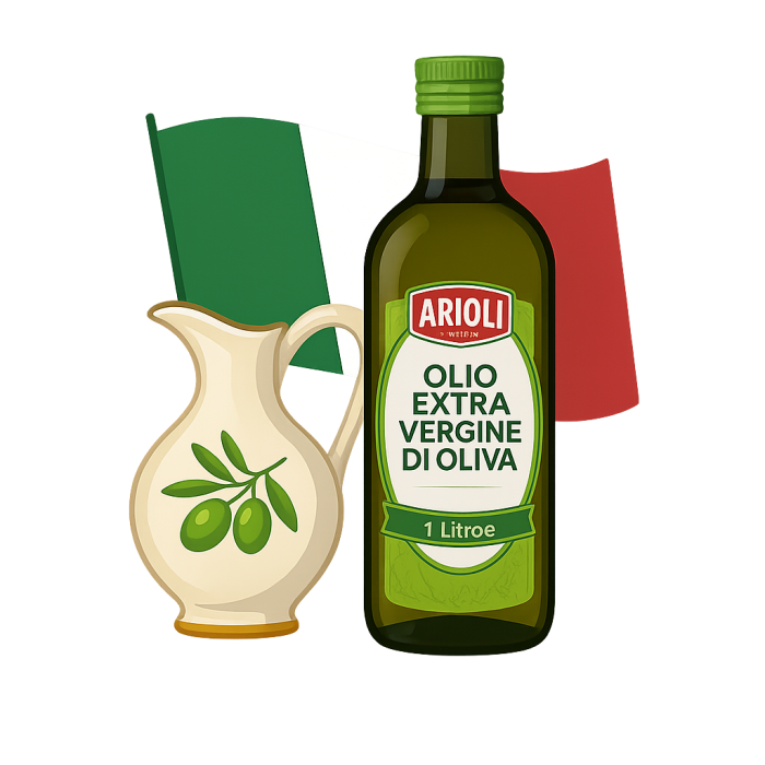 Oliwa z oliwek Extra Vergine 1L - Arioli main product photo
