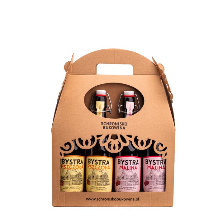 Zestaw piwny Miód Malina main product photo