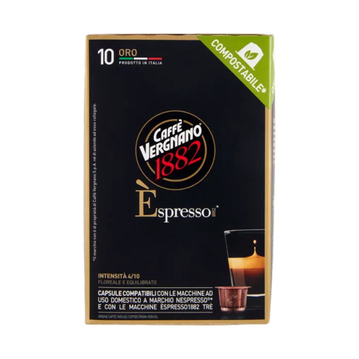 Kawa w kapsułkach Espresso Arabica 10szt - Caffe Vergnano main product photo