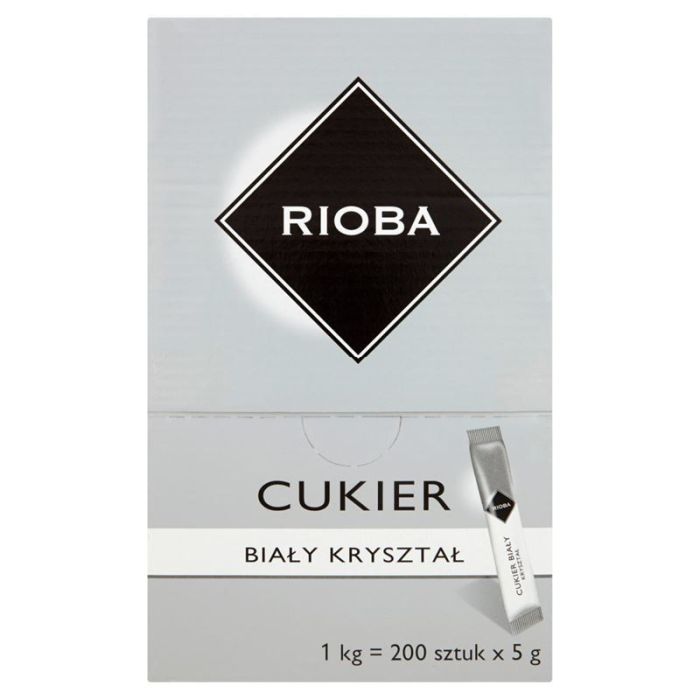 Cukier biały w saszetkach 200x5g - Rioba main product photo