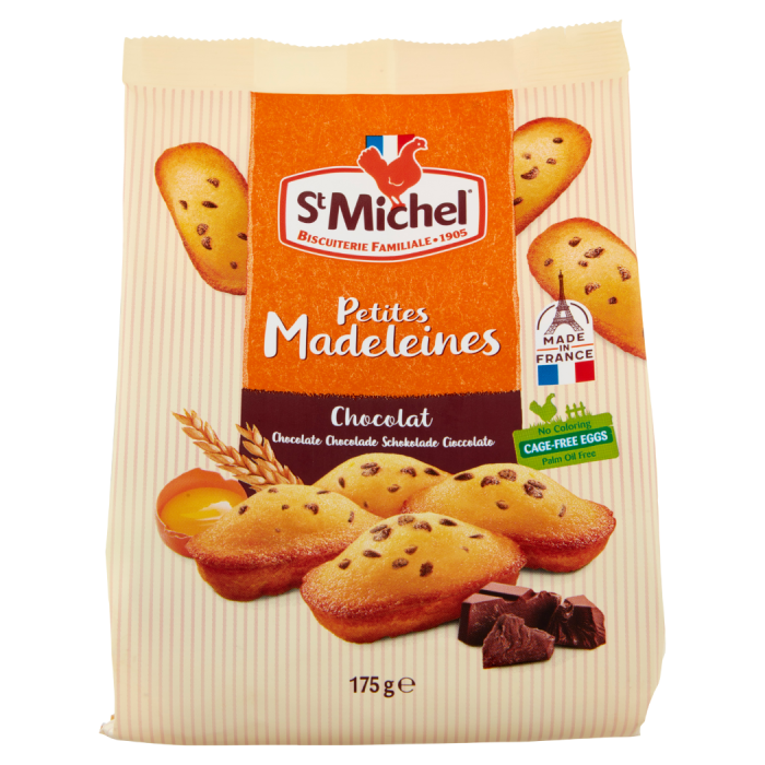 Ciastka Mini Madeleines z czekoladą 175g - St Michel main product photo