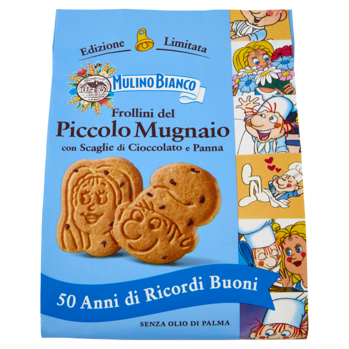 Kruche ciastka z kawałkami czekolady Piccolo Mugnaio 300g - Mulino Bianco main product photo