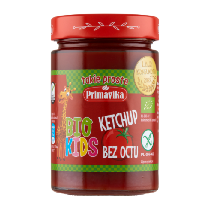 Ketchup bez octu dla dzieci BIO 315g - Primavika main product photo