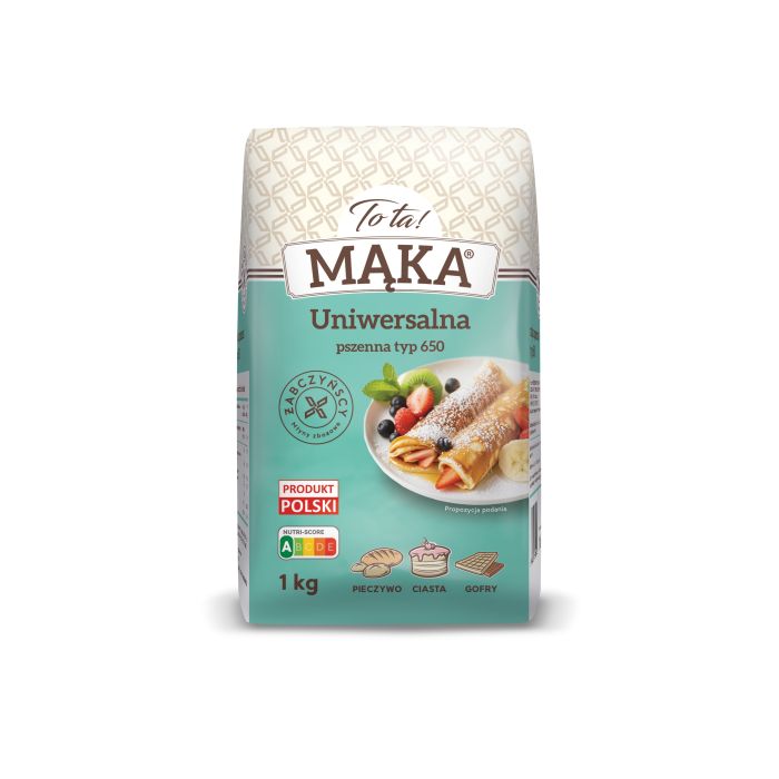 Mąka pszenna uniwersalna typ 650 1kg - Tota main product photo