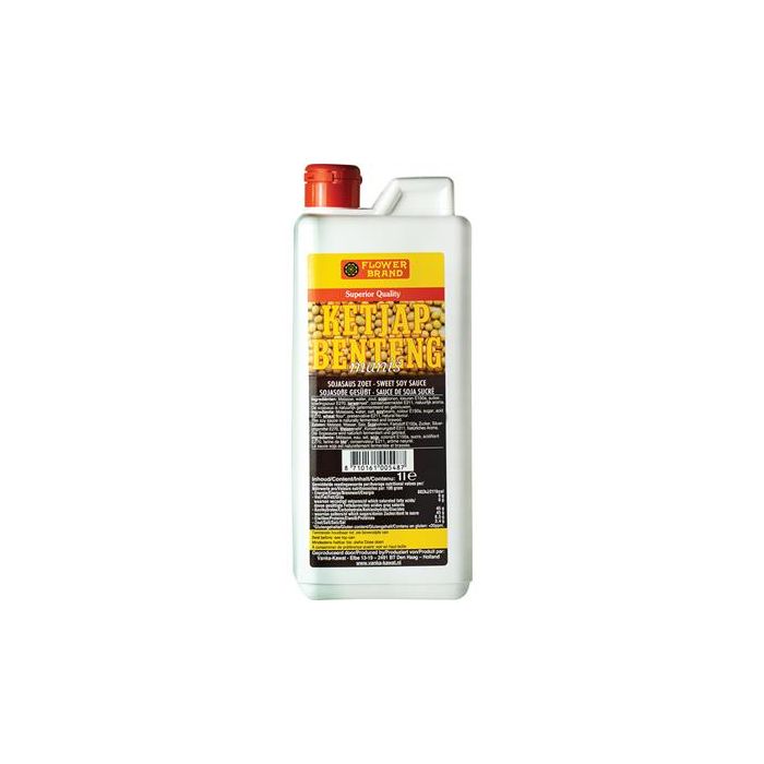Sos sojowy słodki Ketjap Benteng Manis 1l - Flower main product photo