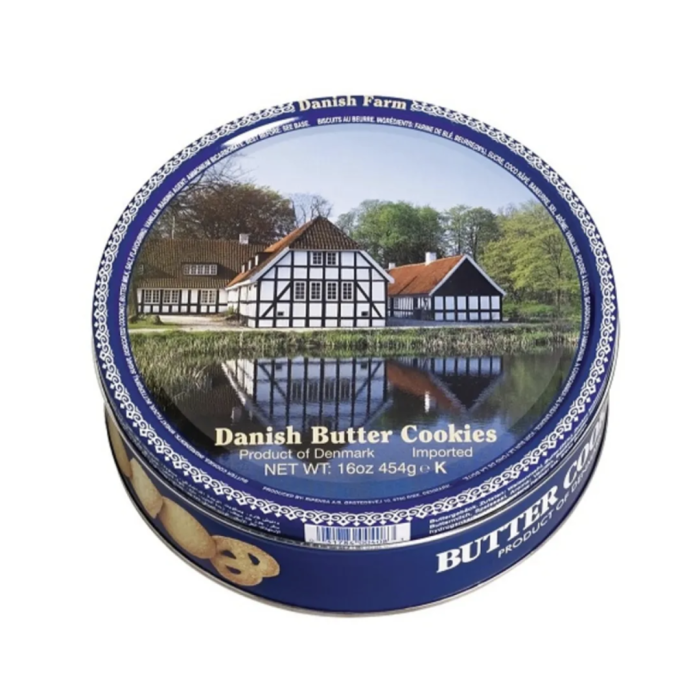 Ciastka maślane duńskie w puszce 454g - Biscotteria main product photo