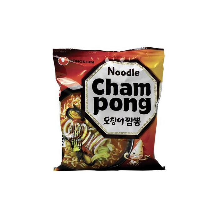 Zupa owoce morza instant Cham Pong Ramyun 124g - Nongshim main product photo
