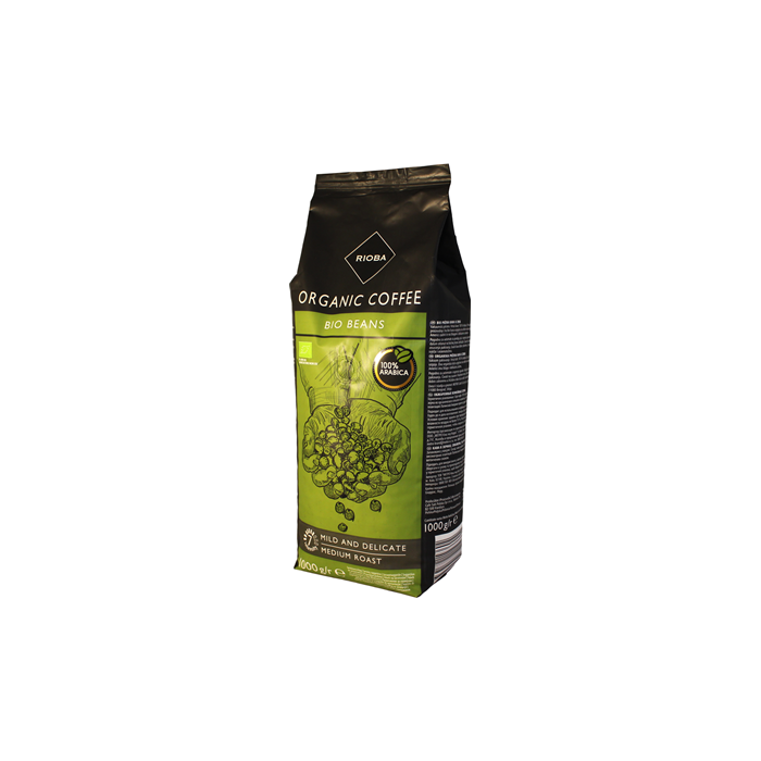 Kawa ziarnista Organic Bio Beans 1kg - Rioba main product photo
