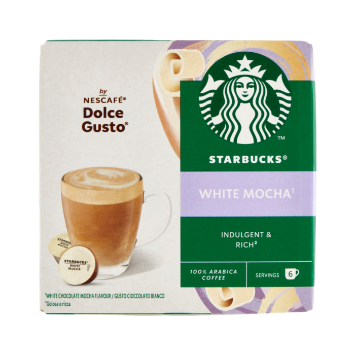 Kawa w kapsułkach Dolce Gusto White Mocha 123g - Starbucks main product photo