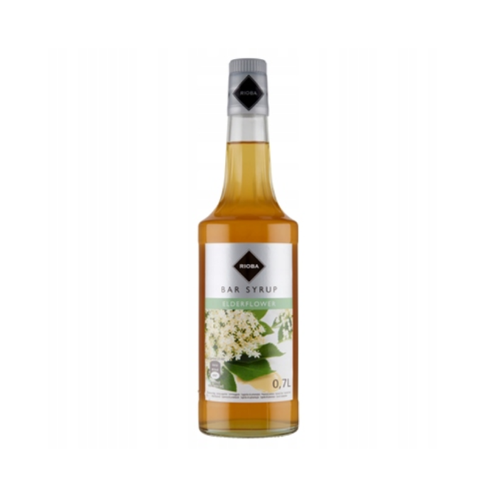 Syrop barmański z kwiatu czarnego bzu 700ml - Rioba main product photo