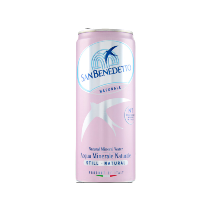 Woda w puszce Acqua Naturale Lattina 330ml - San Benedetto main product photo