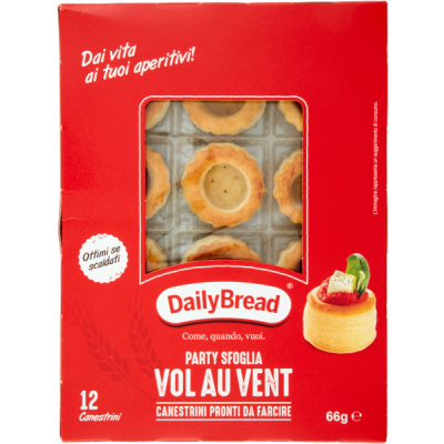 Vol au Vent 12x Canestrini - DailyBread