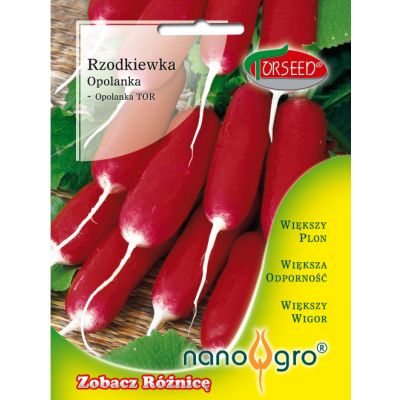 Nasiona Rzodkiewka (do upr.pod osł.i w polu) Opolanka NANO- Torseed
