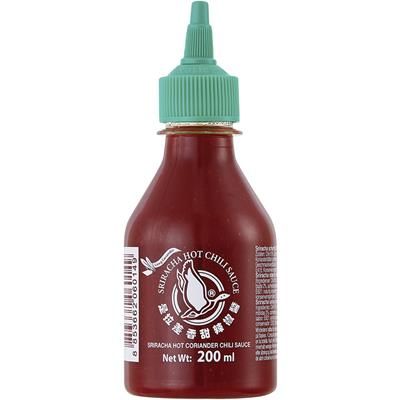 Sos chili Sriracha z kolendrą (chili 61%) 200ml - Flying Goose