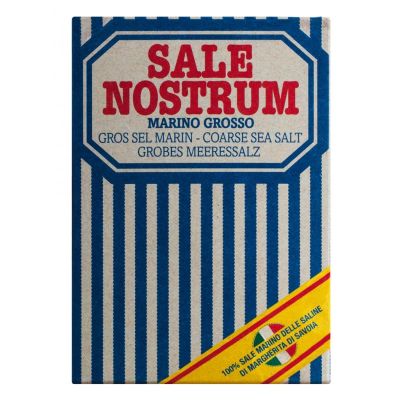 Sól gruboziarnista Marino Grosso 1kg - Sale Nostrum, Uszkodzone opakowanie