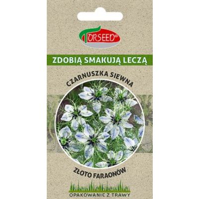 Nasiona Czarnuszka siewna '""""""""Złoto faraonów"""""""" zdobia smakuja lecza 1g- Torseed