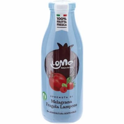 Sok Spremuta di Melagrana Fragola Lampone 500ml - Lome