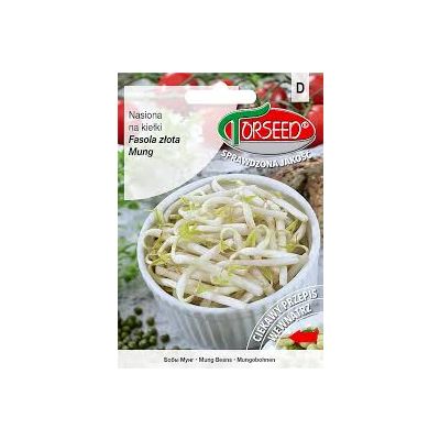 Fasola złota Mung, nasiona na kiełki 250g - Torseed