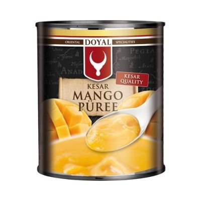 Mango puree Kesar 850g - Doyal, opakowanie zgniecione