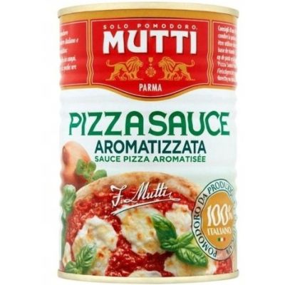 Sos z ziołami do pizzy Aromattizatta 4100g - Mutti, pogniecziona puszka