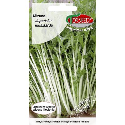 Nasiona Mizuna, Japońska musztarda 2g - Torseed