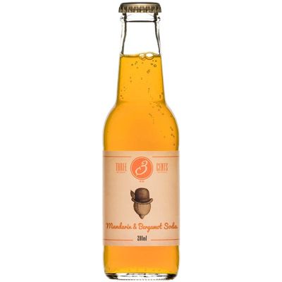 Napój gazowany Mandarin&Bergamot Soda 200ml - Three Cents