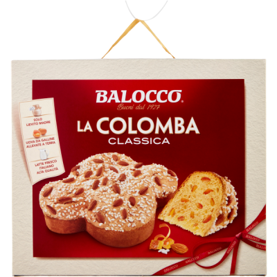 Babka drożdżowa Balocco Colomba Classica wielkanocna 750 Gr- Balocco