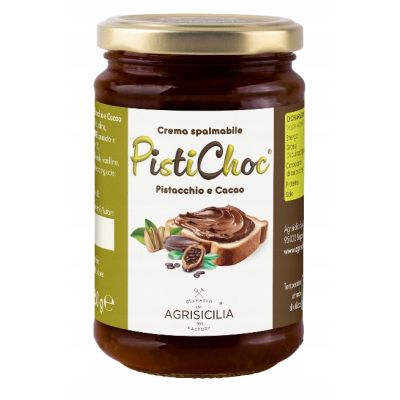 Agrisicilia Krem Czekoladowo-Pistacjowy 360g - Delikatność Smaku