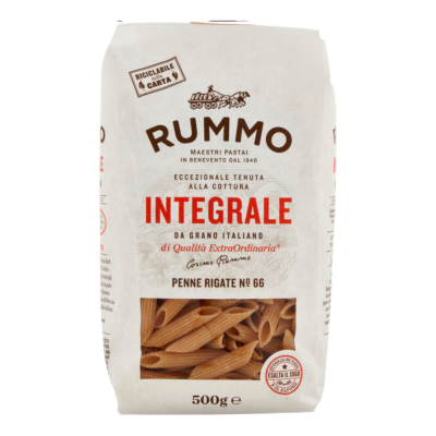Makaron Penne Rigate n. 66 Integrale 500g - Rummo