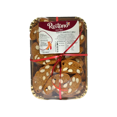 Ciastka Foglie di Mandorle e Miele 250g - Reitano
