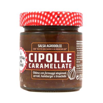 Krem Crema Cipolle Caramellate con "Aceto Balsamico di Modena IGP" 200g - Conserve della Nonna