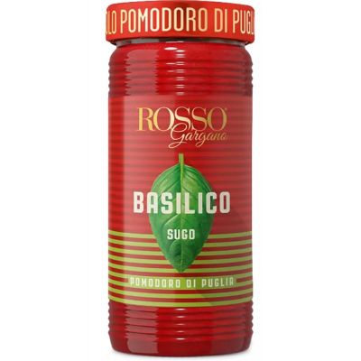 Sos pomidorowy z bazylią Sugo Basilico 290g - Rosso Gargano