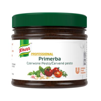 Czerwone pesto Pasta ziołowa Professional Primerba 340g - Knorr